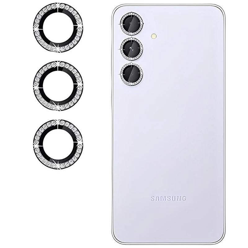 محافظ لنز دوربین فلزی مسیر مدل Diamond MTL Ring مناسب برای گوشی موبایل سامسونگ Galaxy S25 FE