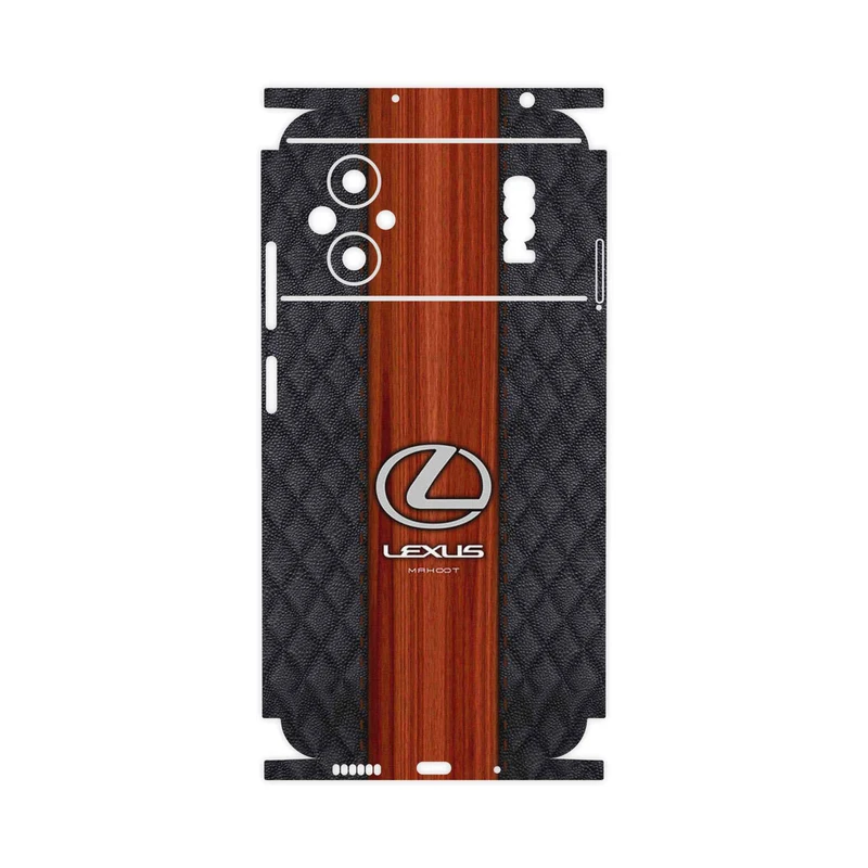 برچسب پوششی ماهوت مدل Lexus_Logo-FullSkin مناسب برای گوشی موبایل شیائومی Poco M5