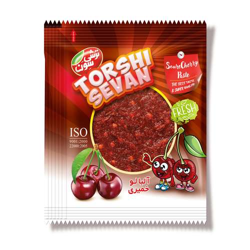 تمر آلبالو خمیری ترش سون - 50 گرم بسته 10 عددی