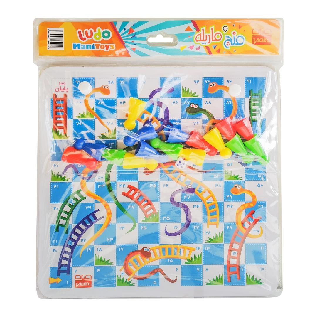 بازی فکری مدل منچ و مارپله