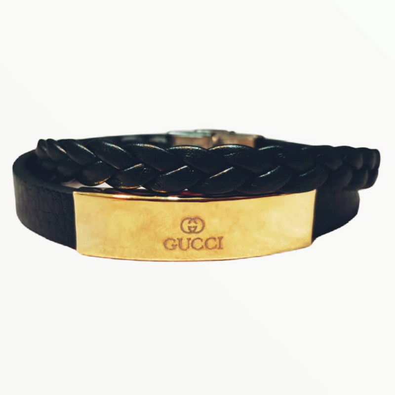 دستبند مردانه مدل BGC کد 3002