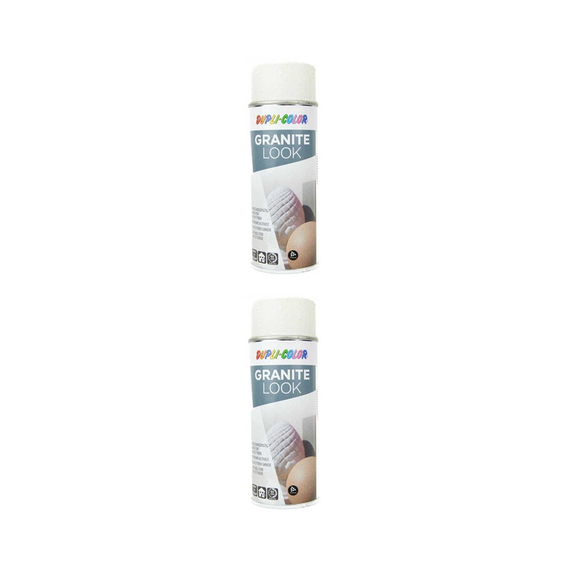 اسپری رنگ گرانیت سفید دوپلی کالر مدل Granite look حجم 400 میلی لیتر مجموعه 2 عددی اسپری رنگ گرانیت سفید دوپلی کالر مدل Granite look حجم 400 میلی لیتر مجموعه 2 عددی