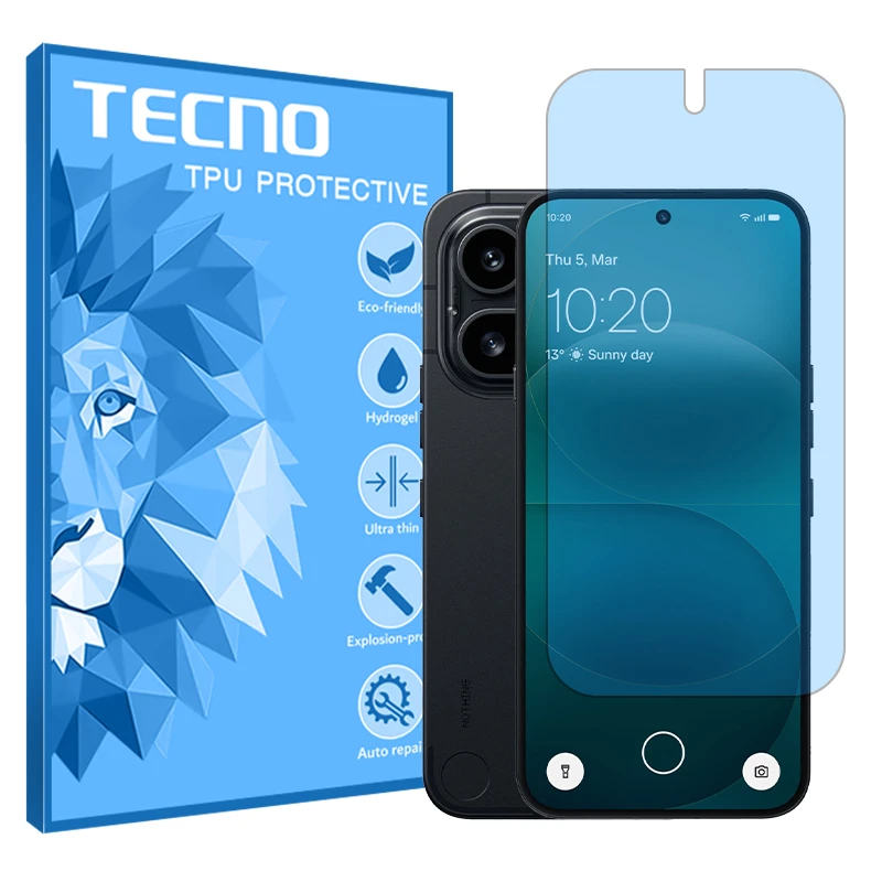 محافظ صفحه محافظ چشم تکنو مدل هیدروژلی مناسب برای گوشی موبایل ناتینگ Phone 4a Pro 