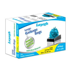 کیسه زباله لایق مدل BLUE مجموعه 3 عددی