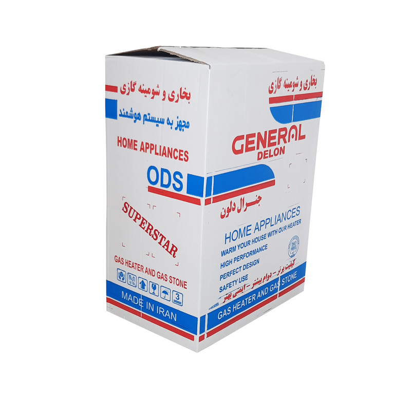 بخاری گازی جنرال مدل SUPERSTAR