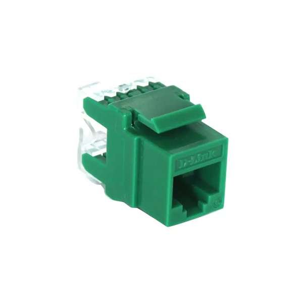 کیستون CAT6 دی-لینک مدل NKJ-C6GRN1B21 کیستون CAT6 دی-لینک مدل NKJ-C6GRN1B21