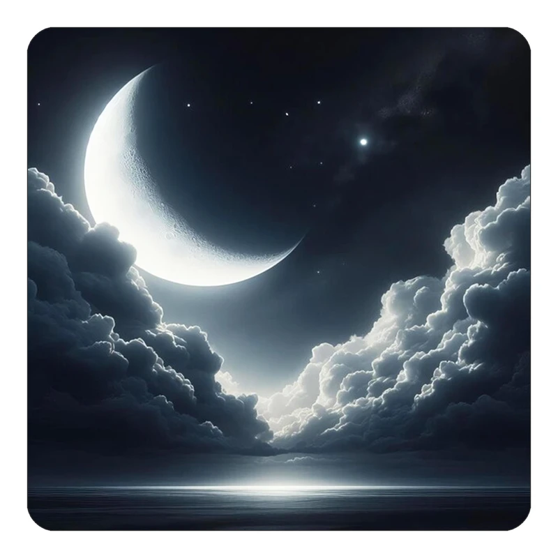 مگنت کاکتی طرح ماه و ستاره مدل mp53715