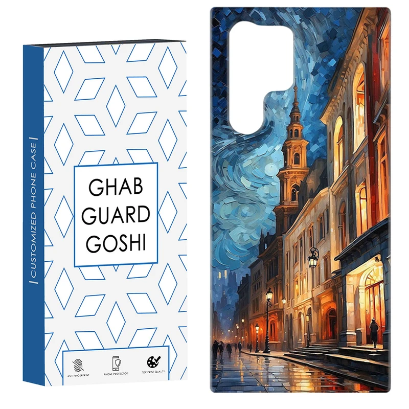 کاور قاب گارد گوشی طرح ونگوگ کد Dimo-558 مناسب برای گوشی موبایل سامسونگ Galaxy S22 ULTRA