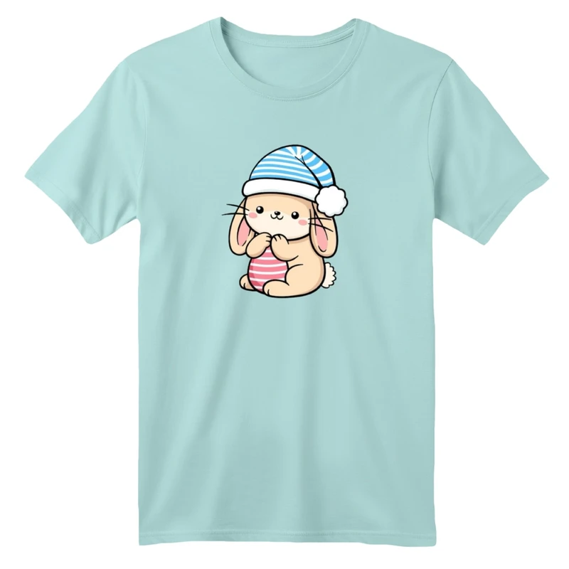 تی شرت آستین کوتاه بچگانه مدل خرگوش کد01