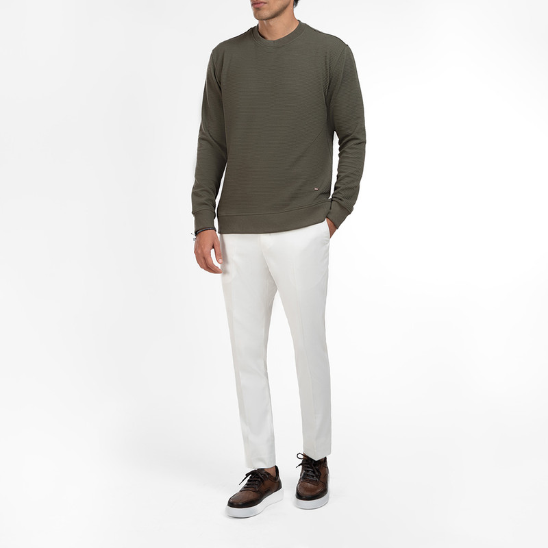 پلیور یقه گرد مردانه ام کی مدل 30065