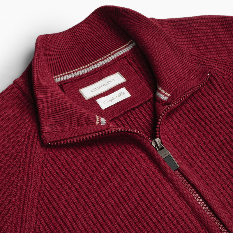 ژاکت مردانه کروم مدل زیپ‌دار 2521008