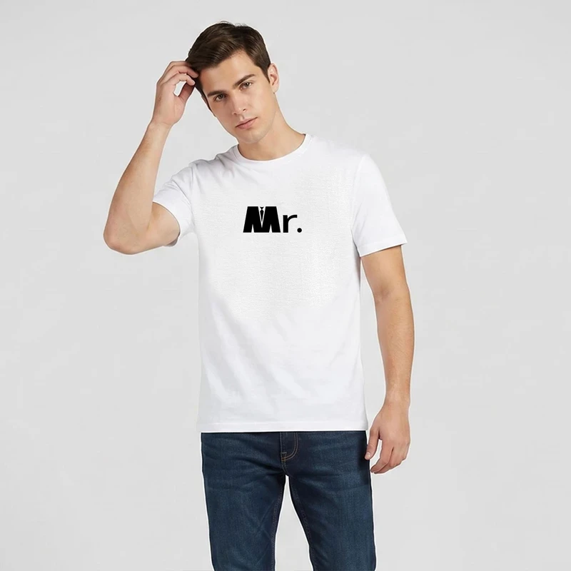 تی شرت آستین کوتاه مردانه مدل MR  کد WH.2098