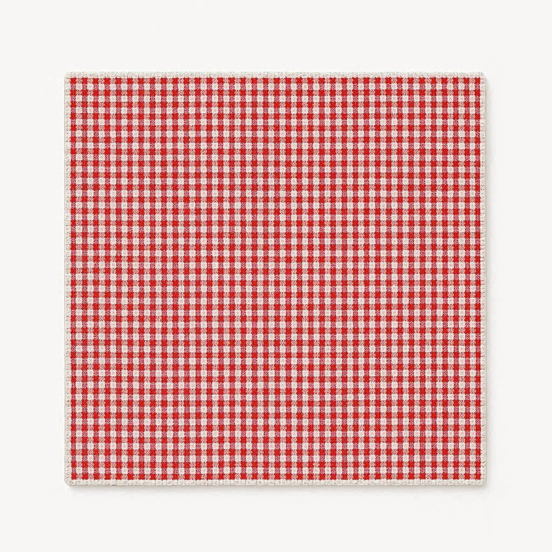 سفره ۴ نفره مدل چهارخانه پارچه‌ای کد C07 سایز 100×100 سانتیمتر