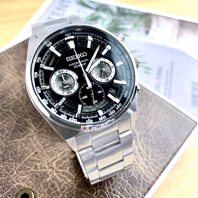 ساعت مچی عقربهای مردانه  کوارتز سیکو مدل SSB397P1