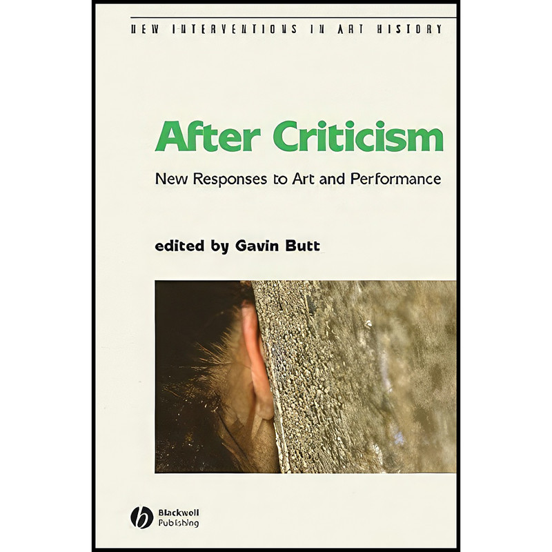 کتاب After Criticism اثر Gavin Butt انتشارات Wiley-Blackwell