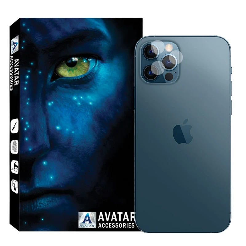 محافظ لنز دوربین آواتار مدل LAV-01 مناسب برای گوشی موبایل اپل iPhone 12 Pro