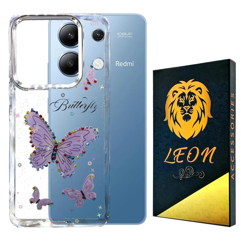 کاور لئون مدل Butterfly مناسب برای گوشی موبایل شیائومی Redmi Note 13 4G