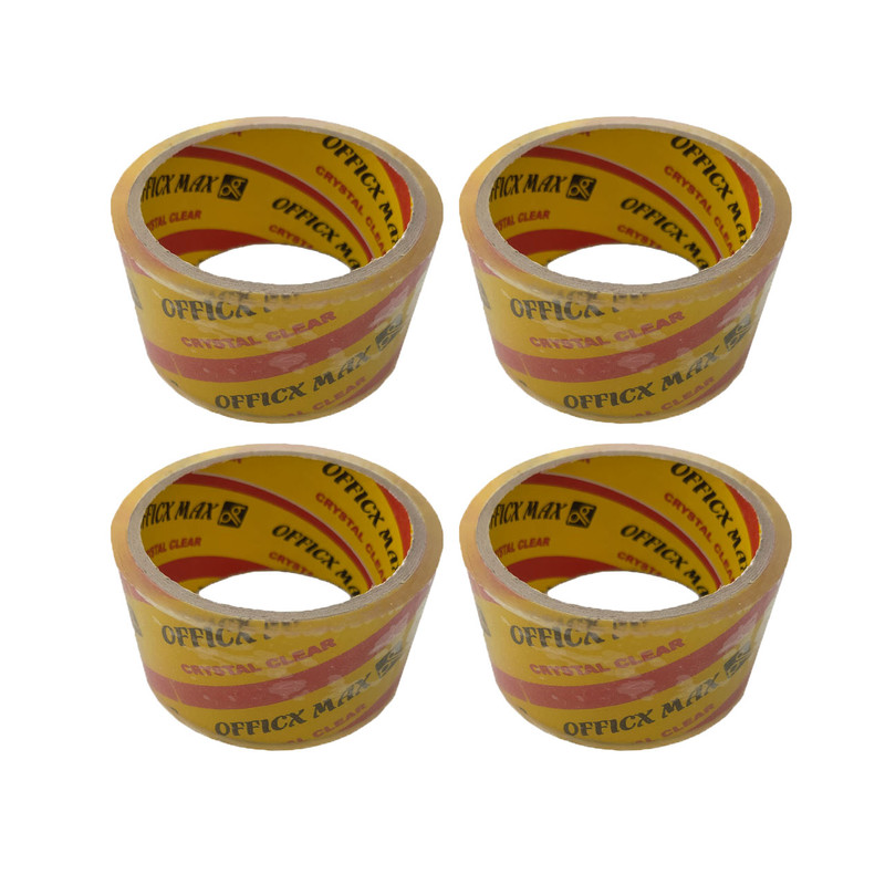 چسب نواری آفیس ایکس مکس مدل FC عرض 4.8 سانتی متر بسته 4 عددی