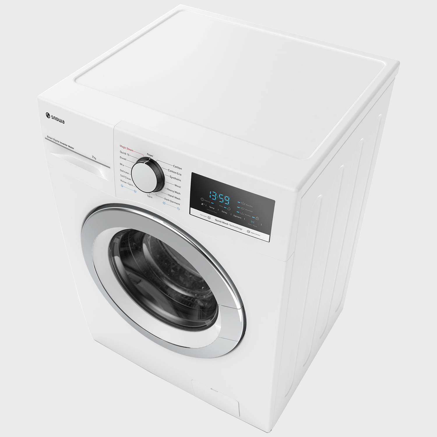 ماشین لباسشویی اسنوا مدل SWD-791 ظرفیت 7 کیلوگرم ماشین لباسشویی اسنوا مدل SWD-791 ظرفیت 7 کیلوگرم