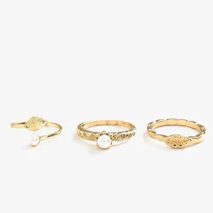 انگشتر زنانه مدل Mn2 بسته 3 عددی