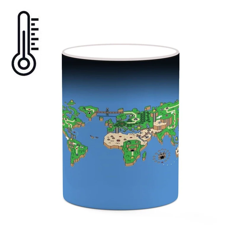 ماگ حرارتی کاکتی مدل بازی سوپر ماریو Super Mario World کد mgh30664