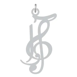 آویز گردنبند نقره کرابو طرح آوا مدل Kn2-1185