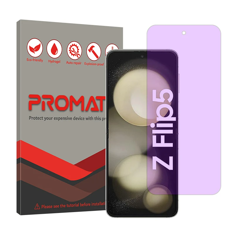 محافظ صفحه نمایش ضداشعه بنفش پرومیت مدل Resistant مناسب برای گوشی موبایل سامسونگ Galaxy Z Flip5