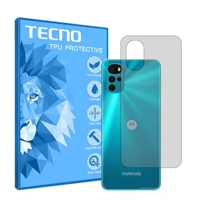 Tecno HyGEL model transparent phone back protector suitable for Motorola Moto G22 mobile phone