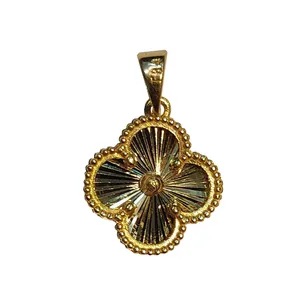 آویز گردنبند طلا 18 عیار زنانه مدل  تراش ونکلیف