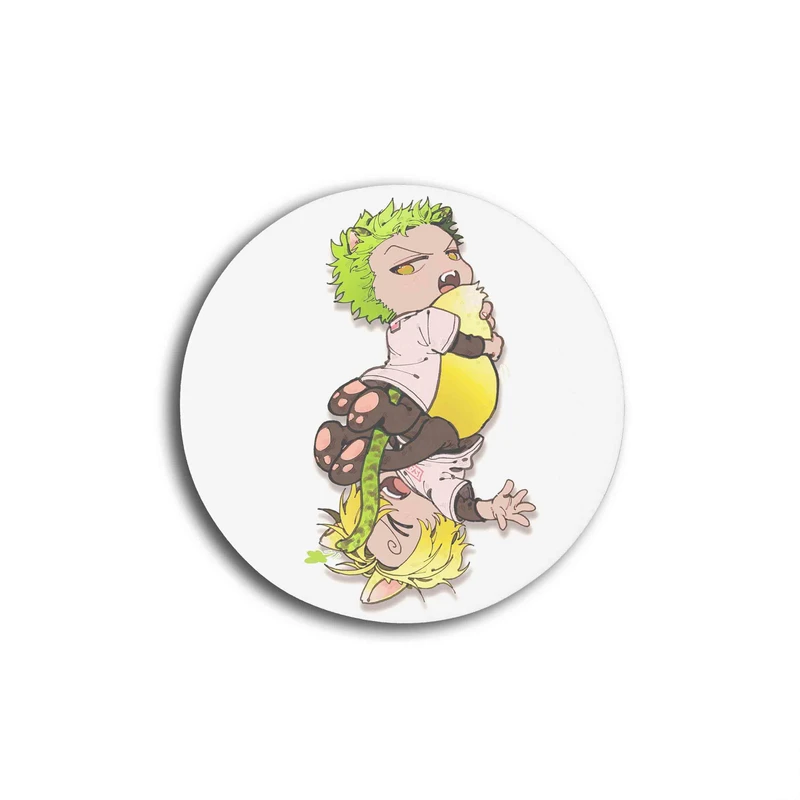 زیر لیوانی مدل انیمه وان پیس لوفی کد One Piece 314