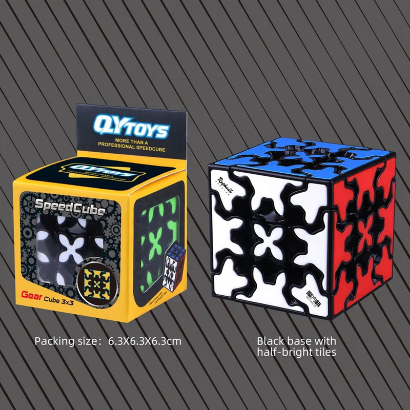 مکعب روبیک چی ای مدل گییر چرخ دنده ای کای وای 3×3 QY Gear