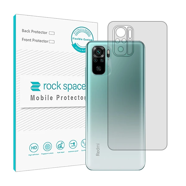 محافظ پشت گوشی شفاف راک اسپیس مدل HyGEL مناسب برای گوشی موبایل شیائومیRedmi Note 10