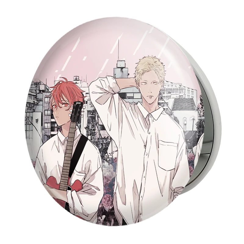 آینه جیبی خندالو طرح هاروکی و مافویو انیمه گیون Given مدل تاشو کد 13087 