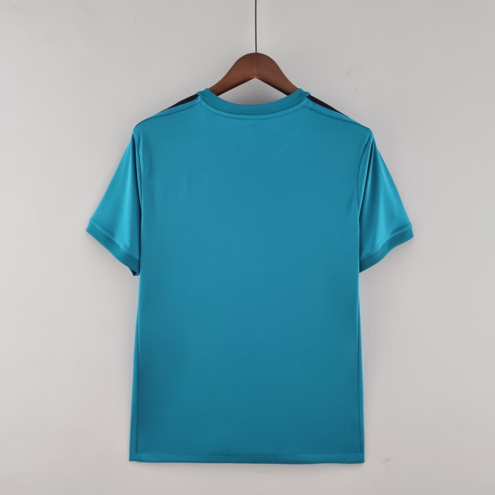 ست تی شرت و شلوارک ورزشی مردانه مدل رئال مادرید Away 2018