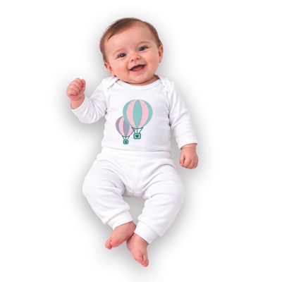 ست بادی و شلوار نوزادی نیل کوک مدل CUTIE BALLOON