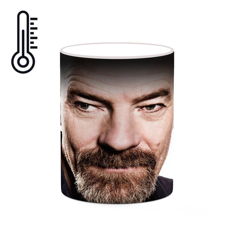 ماگ حرارتی کاکتی طرح Bryan Cranston مدل mgh25385