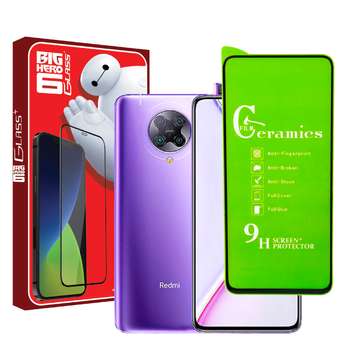 محافظ صفحه نمایش سرامیکی مدل hero مناسب برای گوشی موبایل شیائومی k30 / k30 pro