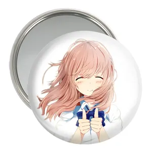 آینه جیبی خندالو مدل شوکو نیشیمیا انیمه سایلنت ویس A Silent Voice  کد 15825