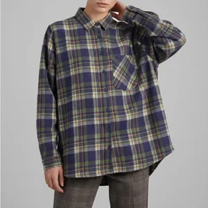 شومیز آستین بلند یقه برگردان زنانه ال سی وایکیکی مدل W414572Z8