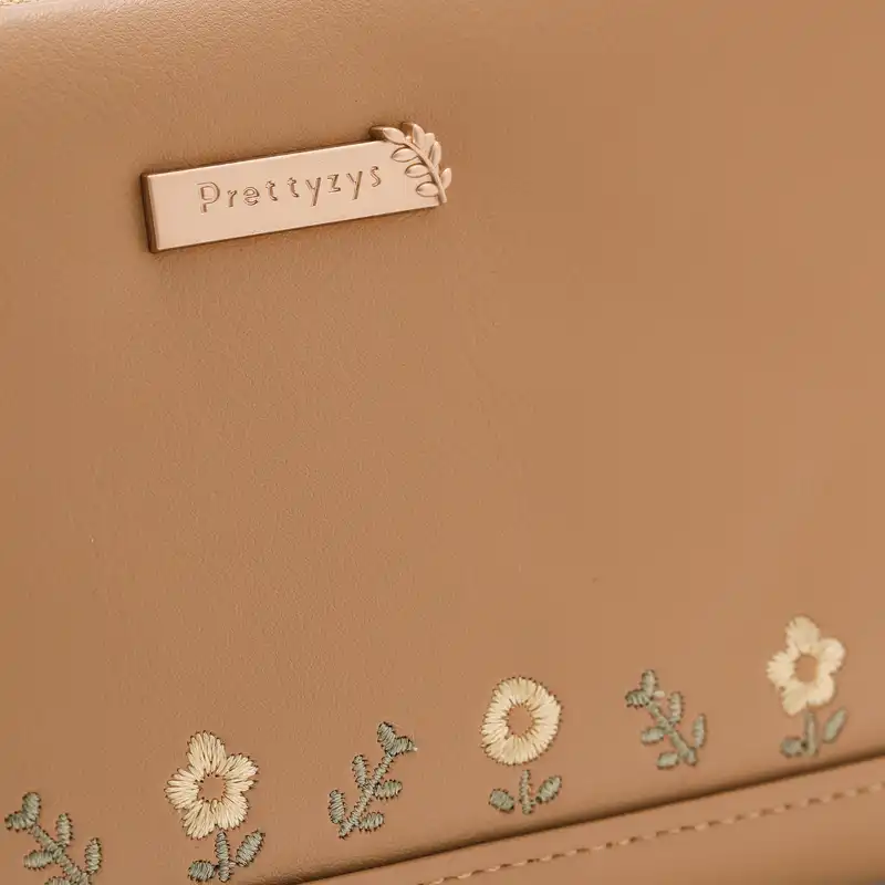 کیف پول زنانه پرتیزس مدل گلدار کد 2020039