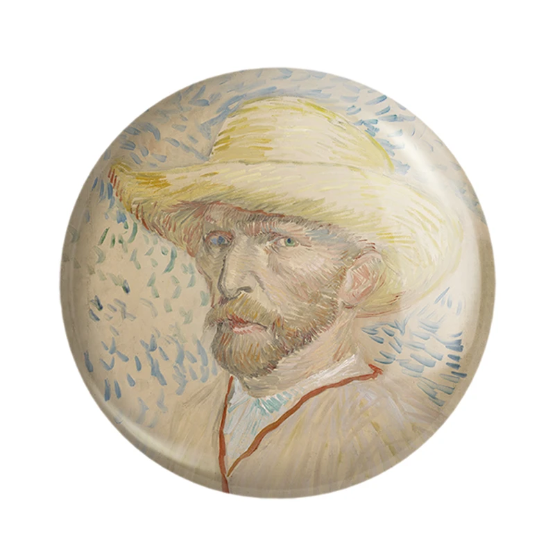 مگنت خندالو مدل سلف پرتره ونسان ونگوگ (Van Gogh) کد 36811