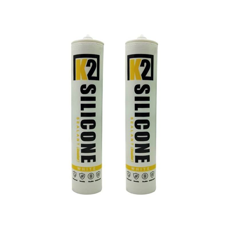 چسب سیلیکون کاسپین مدل Sed-K2 حجم 300 میلی لیتر مجموعه 2 عددی