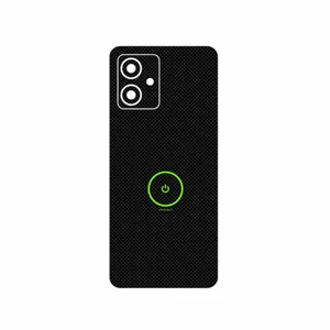 MAHOOT Minimal Power Button Cover Sticker for Motorola Moto G54