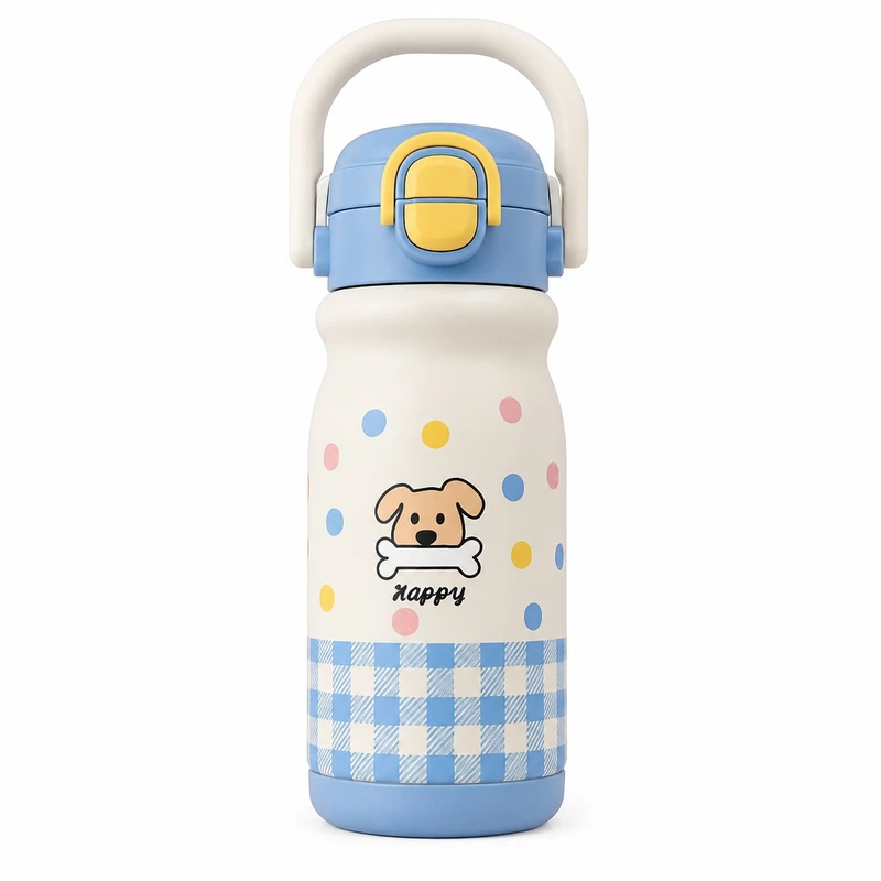 قمقمه کودک مدل دوحالته Happy Dog گنجایش 0.5 لیتر