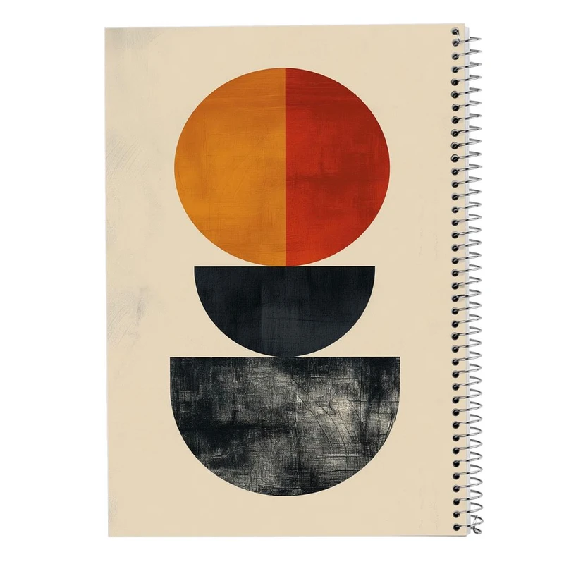 دفتر شطرنجی 50 برگ مدوپد طرح اشکال فانتزی کد DF16208