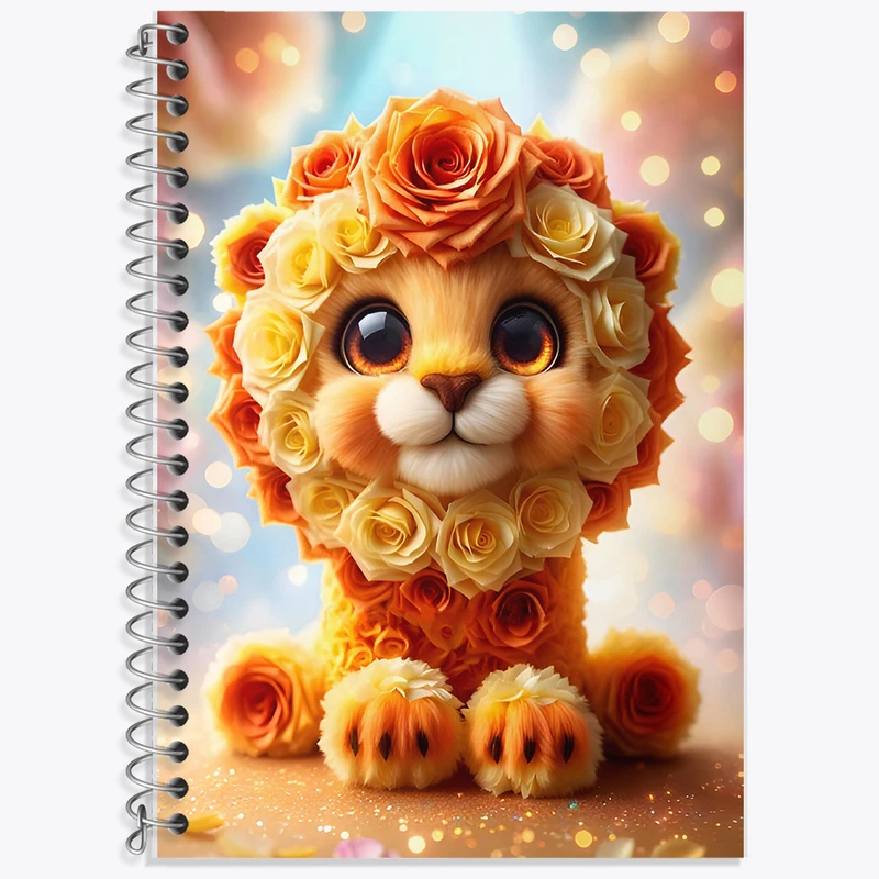 دفتر لغت 50 برگ خندالو طرح شیر بانمک کد F7521