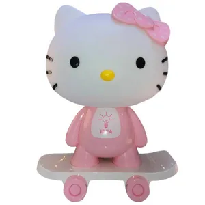 چراغ خواب کودک مدل Skating Hello Kitty