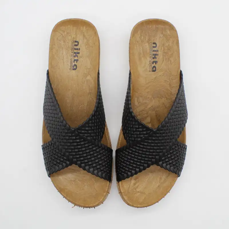 دمپایی زنانه نیکتا مدل 014-7 BK