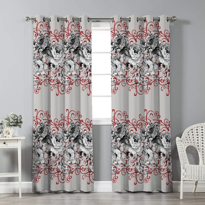 پرده نیروانا مدل pl2422 سایز 280 × 140 سانتی متر