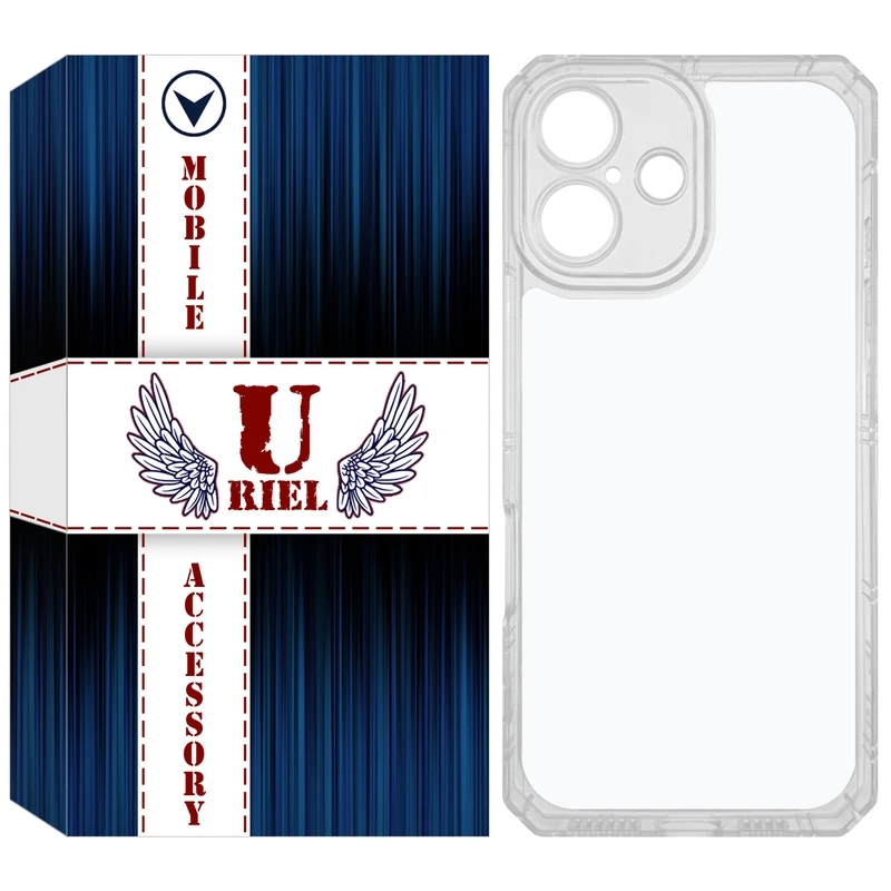 کاور یوریل مدل Clear کد 150 طرح لبوبو مناسب برای گوشی موبایل اپل iPhone 16